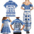Personalized Christmas Greece Coat Of Arms Family Matching Summer Maxi Dress and Hawaiian Shirt Hellas Kala Christougena - Wonder Print Shop