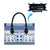 Personalized Christmas Greece Coat Of Arms Leather Bag Hellas Kala Christougena - Wonder Print Shop