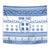 Personalized Christmas Greece Coat Of Arms Tapestry Hellas Kala Christougena - Wonder Print Shop