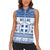 Personalized Christmas Greece Coat Of Arms Women Sleeveless Polo Shirt Hellas Kala Christougena - Wonder Print Shop