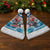 Greece Christmas Santa Hat Santa Claus Riding Dolphin - Wonder Print Shop
