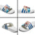 Greece Christmas Slide Sandals Santa Claus Riding Dolphin - Wonder Print Shop