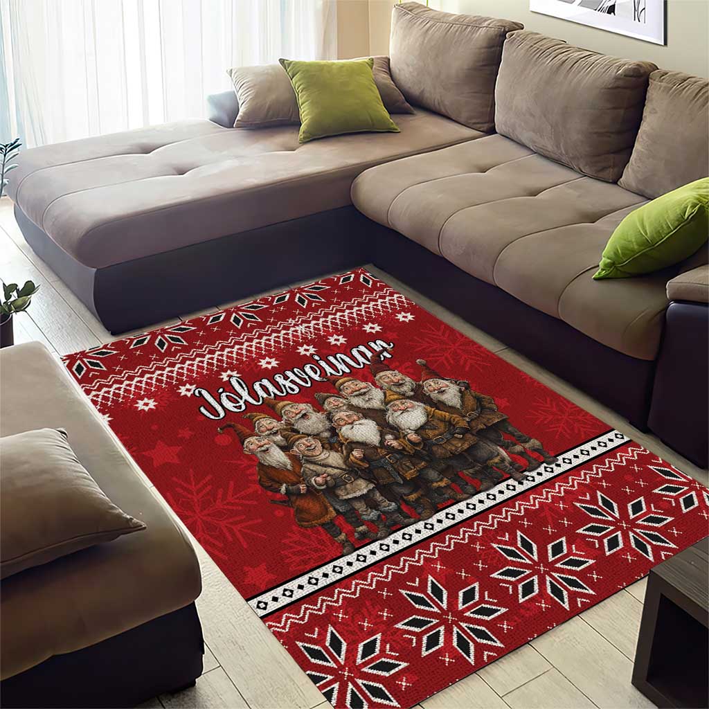 Yule Lads Iceland Area Rug Icelandic Christmas folklore - Wonder Print Shop