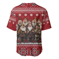 Yule Lads Iceland Baseball Jersey Icelandic Christmas folklore - Wonder Print Shop