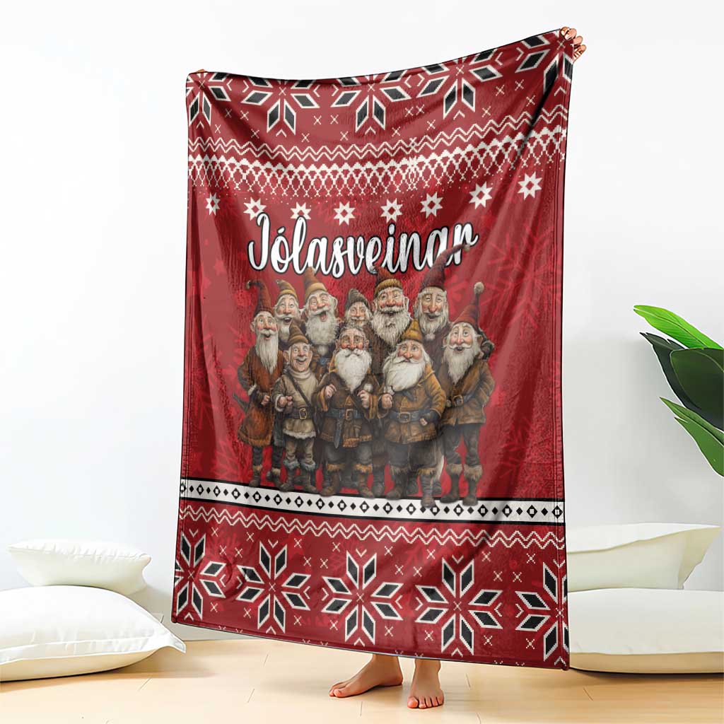 Yule Lads Iceland Blanket Icelandic Christmas folklore
