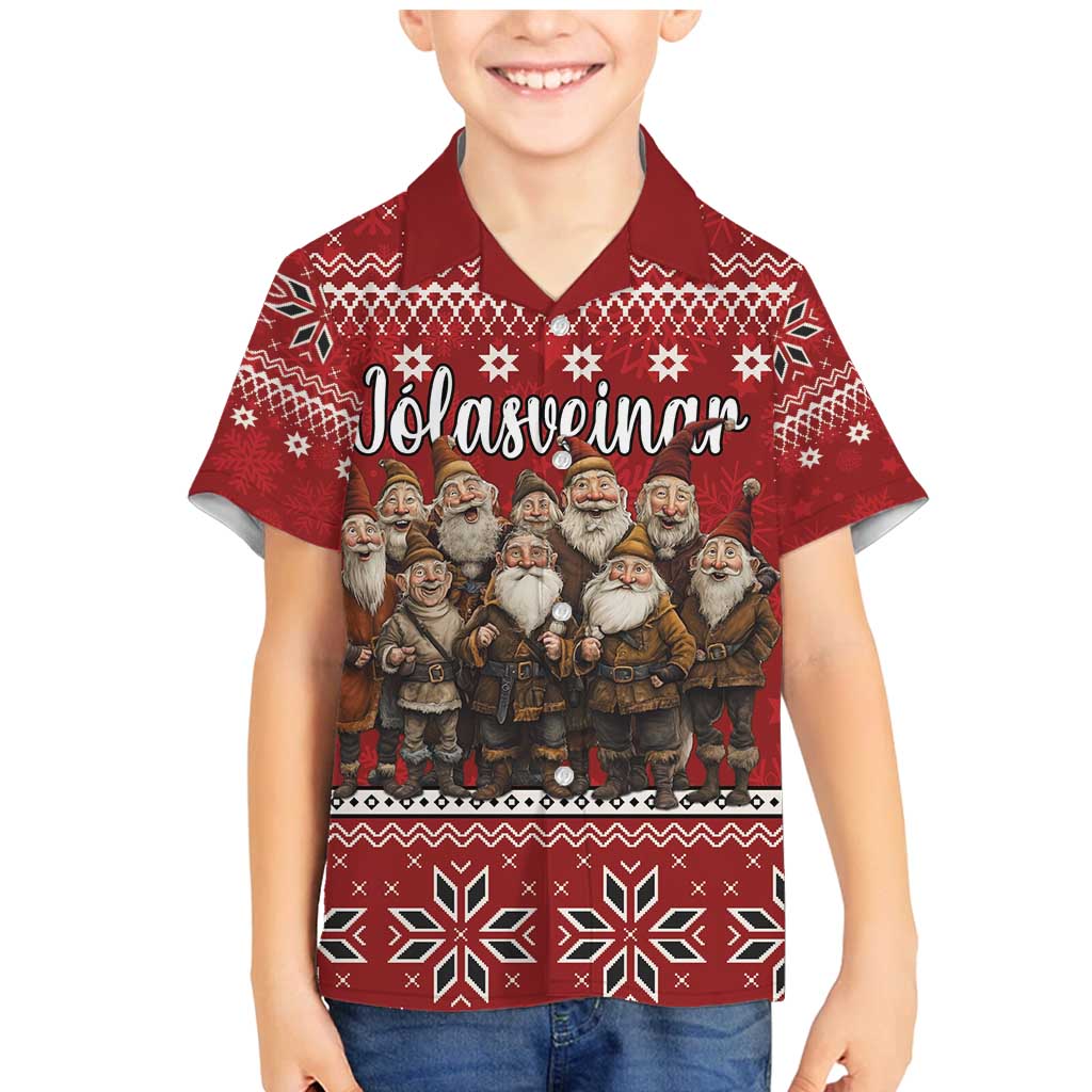 Yule Lads Iceland Family Matching Mermaid Dress and Hawaiian Shirt Icelandic Christmas folklore - Wonder Print Shop