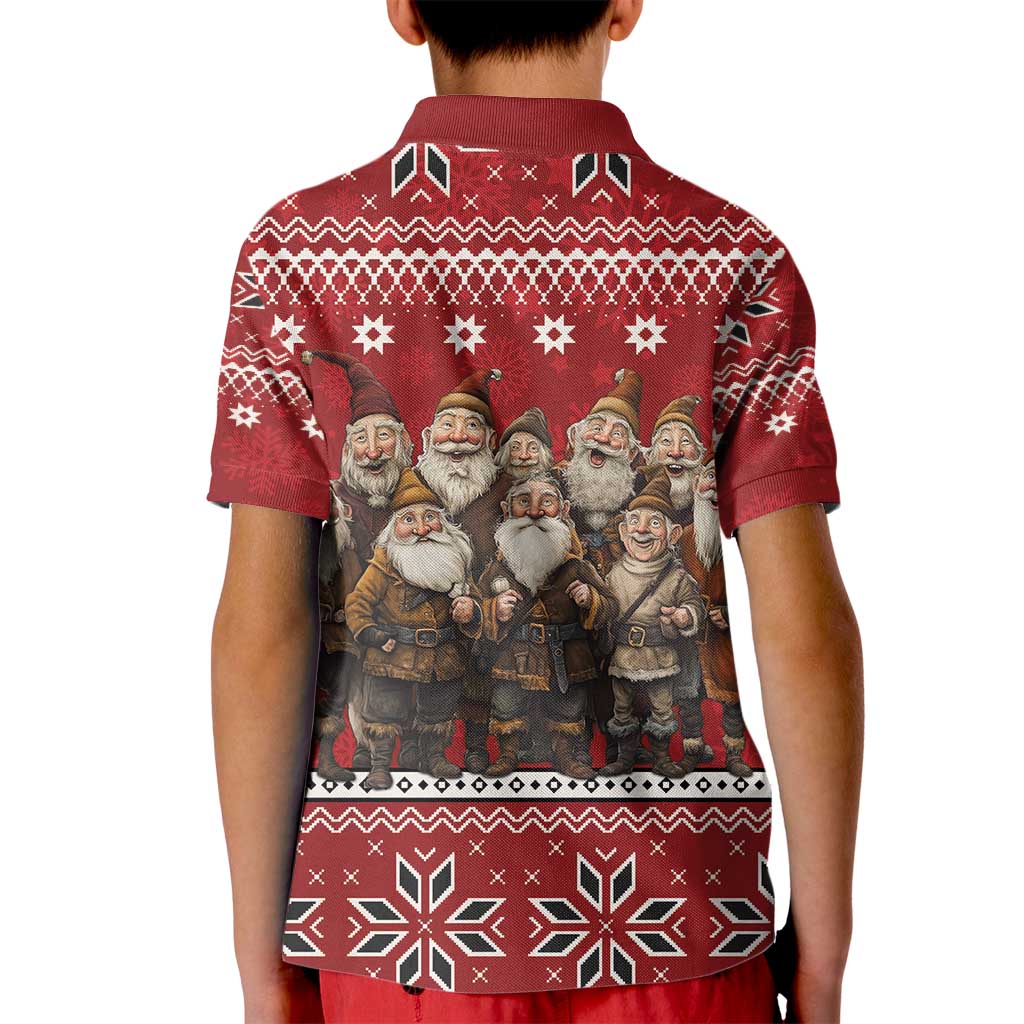 Yule Lads Iceland Kid Polo Shirt Icelandic Christmas folklore - Wonder Print Shop