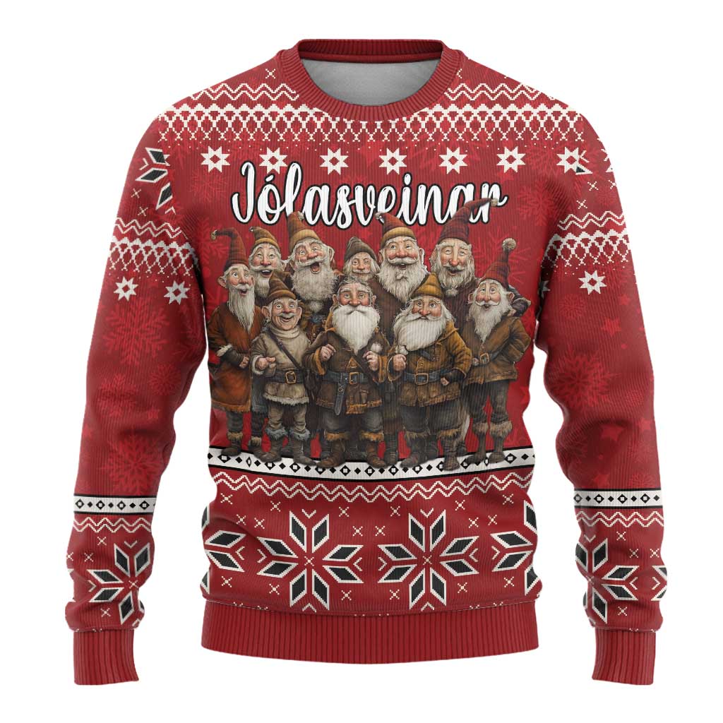 Yule Lads Iceland Ugly Christmas Sweater Icelandic Christmas Folklore - Wonder Print Shop