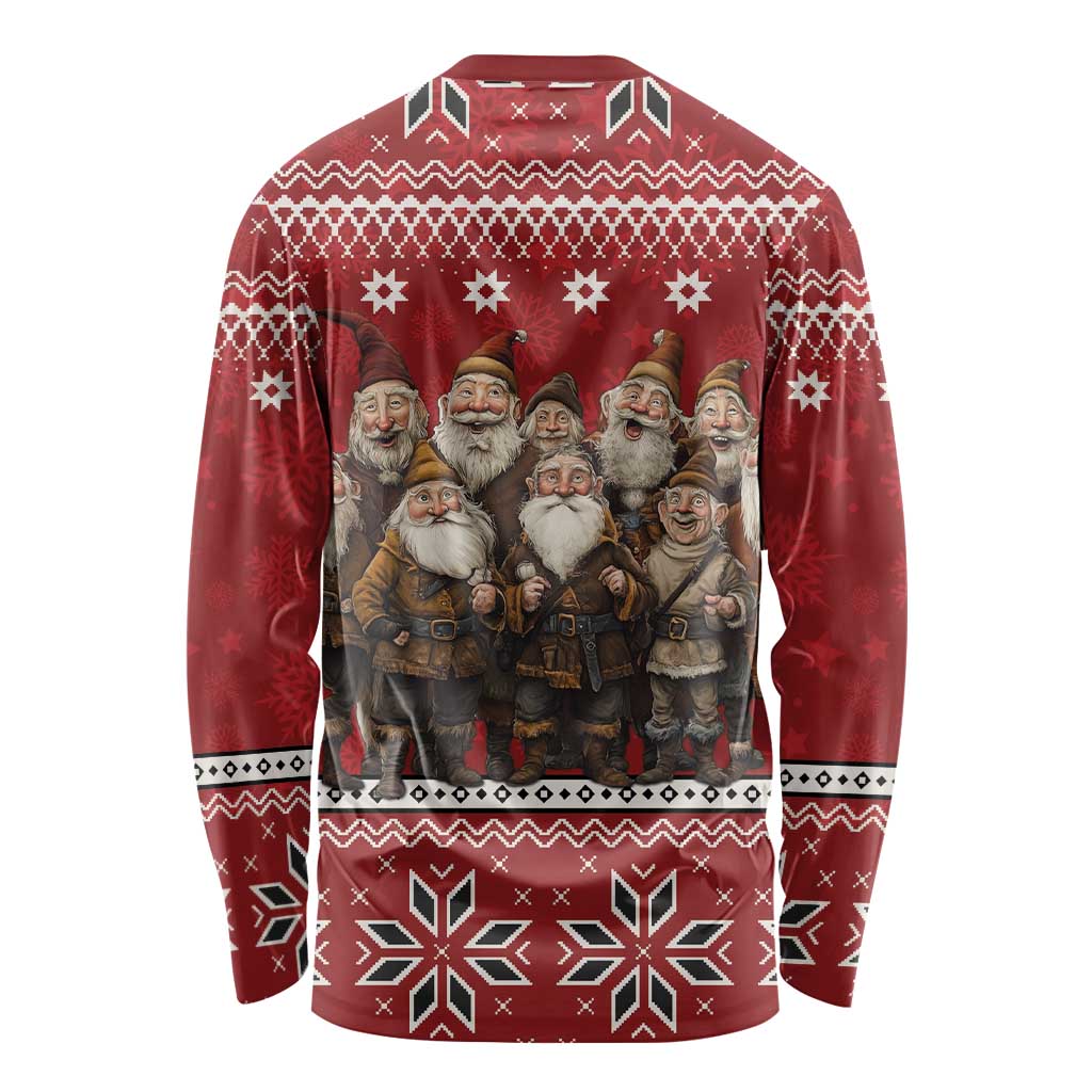 Yule Lads Iceland Long Sleeve Shirt Icelandic Christmas folklore - Wonder Print Shop