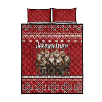 Yule Lads Iceland Quilt Bed Set Icelandic Christmas folklore - Wonder Print Shop