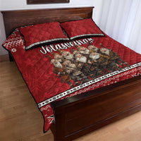 Yule Lads Iceland Quilt Bed Set Icelandic Christmas folklore - Wonder Print Shop
