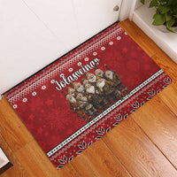 Yule Lads Iceland Rubber Doormat Icelandic Christmas folklore - Wonder Print Shop