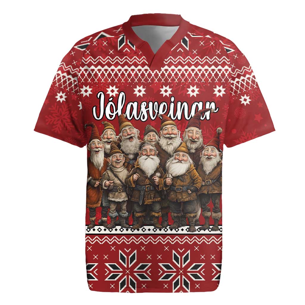Yule Lads Iceland Rugby Jersey Icelandic Christmas folklore - Wonder Print Shop