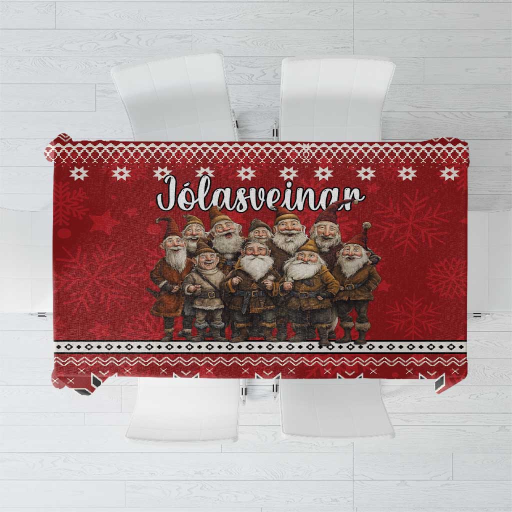 Yule Lads Iceland Tablecloth Icelandic Christmas folklore - Wonder Print Shop