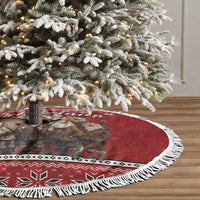Yule Lads Iceland Tree Skirt Icelandic Christmas Folklore - Wonder Print Shop