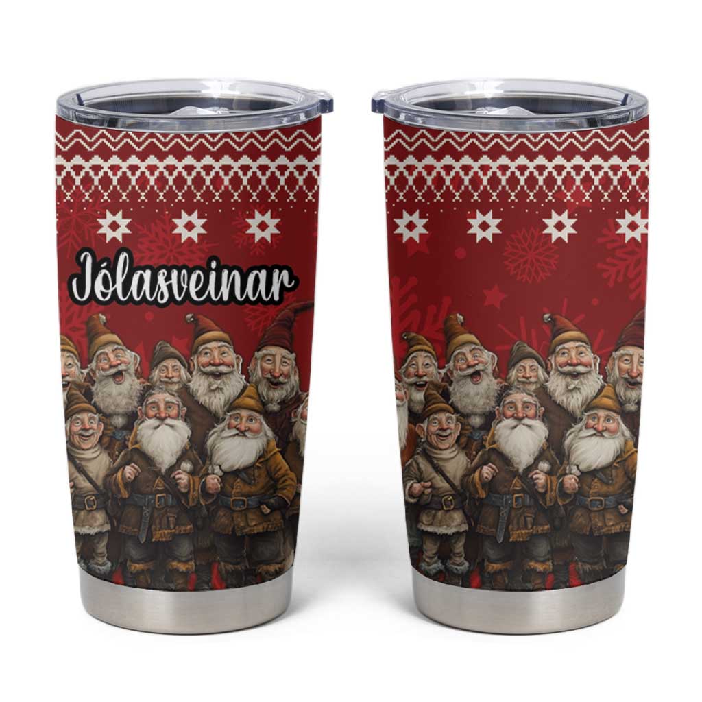 Yule Lads Iceland Tumbler Cup Icelandic Christmas folklore - Wonder Print Shop