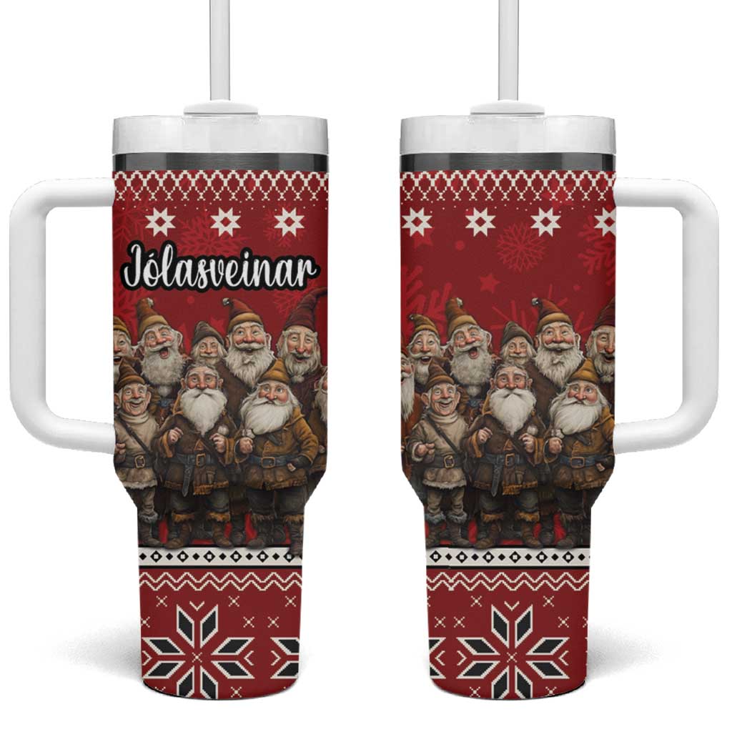 Yule Lads Iceland Tumbler With Handle Icelandic Christmas folklore - Wonder Print Shop