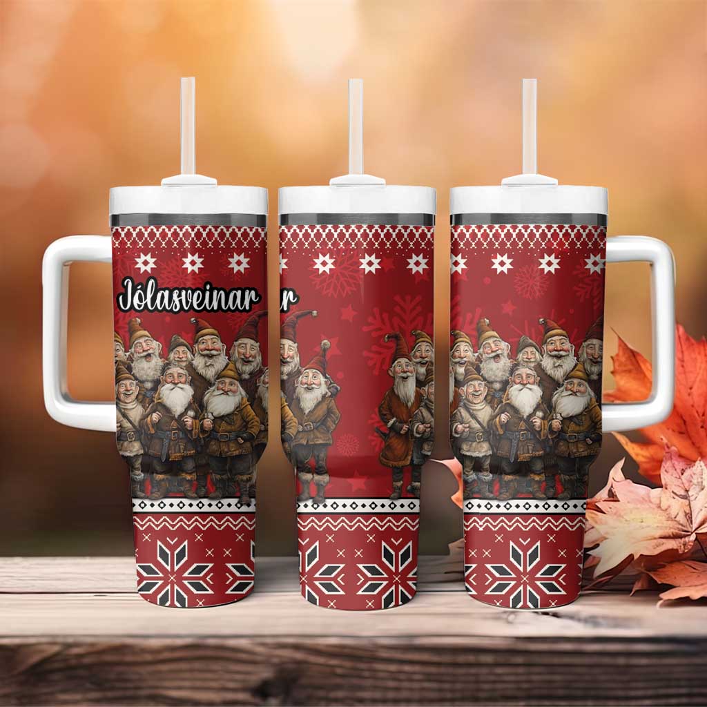 Yule Lads Iceland Tumbler With Handle Icelandic Christmas folklore - Wonder Print Shop