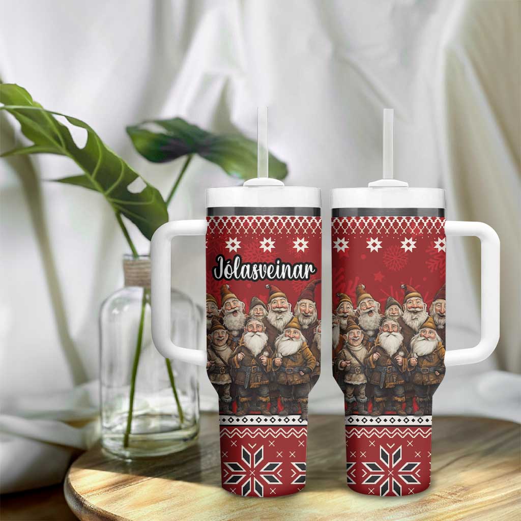 Yule Lads Iceland Tumbler With Handle Icelandic Christmas folklore - Wonder Print Shop