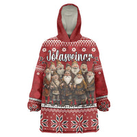 Yule Lads Iceland Wearable Blanket Hoodie Icelandic Christmas folklore - Wonder Print Shop