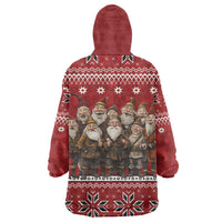 Yule Lads Iceland Wearable Blanket Hoodie Icelandic Christmas folklore - Wonder Print Shop