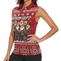 Yule Lads Iceland Women Sleeveless Polo Shirt Icelandic Christmas folklore - Wonder Print Shop