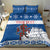 Personalized Scotland Christmas Bedding Set Tartan Unicorn with Edinburgh Castle - Wonder Print Shop
