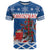 Personalized Scotland Christmas T Shirt Tartan Unicorn with Edinburgh Castle - Wonder Print Shop