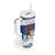 Personalized Scotland Christmas Tumbler With Handle Tartan Unicorn with Edinburgh Castle - Wonder Print Shop