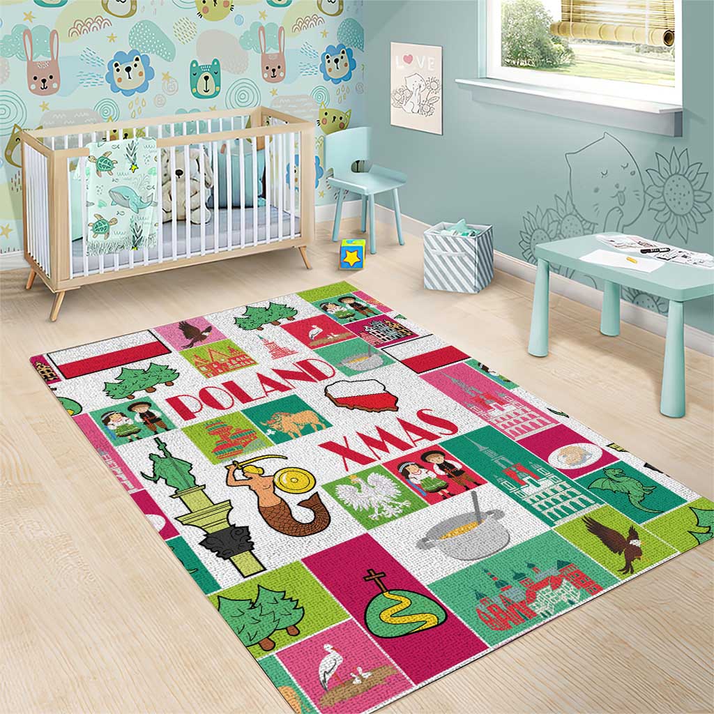 Wesolych Swiat Merry Christmas Polish Area Rug Poland Xmas - Wonder Print Shop