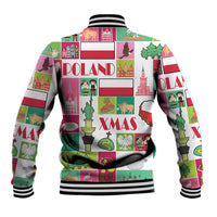 Wesolych Swiat Merry Christmas Polish Baseball Jacket Poland Xmas - Wonder Print Shop