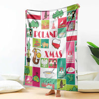 Wesolych Swiat Merry Christmas Polish Blanket Poland Xmas