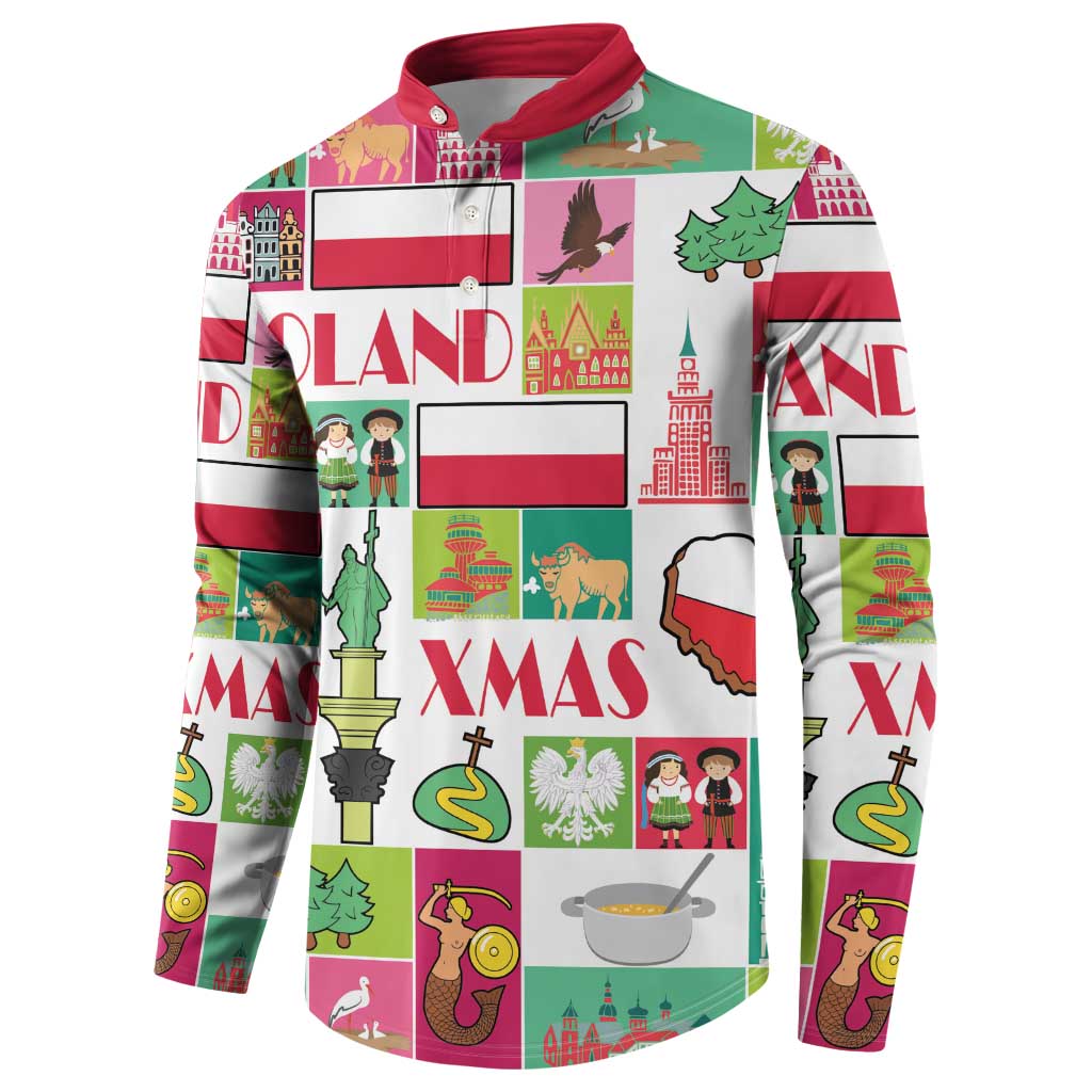 Wesolych Swiat Merry Christmas Polish Button Sweatshirt Poland Xmas - Wonder Print Shop