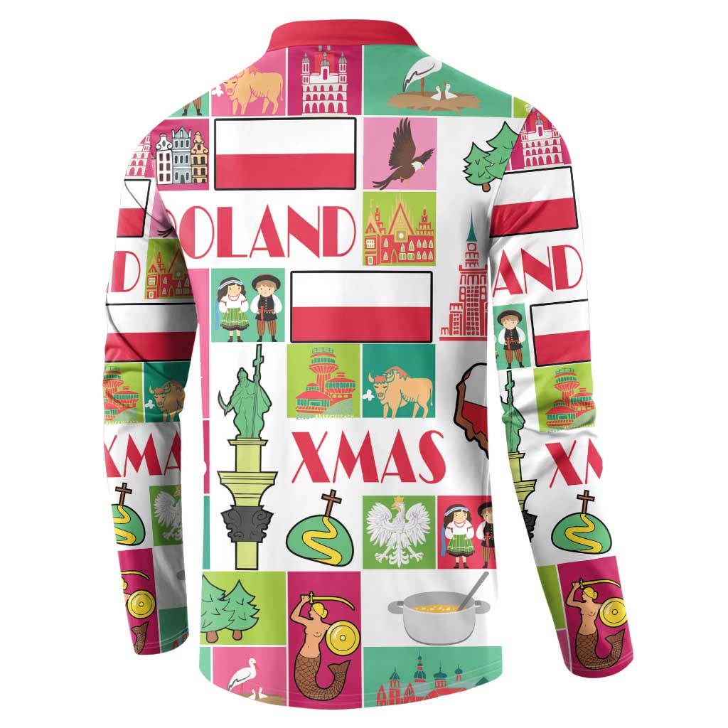 Wesolych Swiat Merry Christmas Polish Button Sweatshirt Poland Xmas - Wonder Print Shop