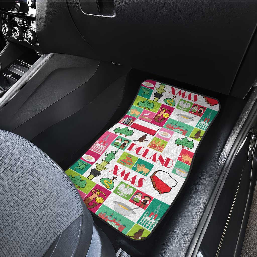 Wesolych Swiat Merry Christmas Polish Car Mats Poland Xmas - Wonder Print Shop