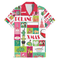 Wesolych Swiat Merry Christmas Polish Family Matching Mermaid Dress and Hawaiian Shirt Poland Xmas - Wonder Print Shop