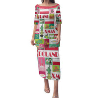 Wesolych Swiat Merry Christmas Polish Family Matching Puletasi and Hawaiian Shirt Poland Xmas - Wonder Print Shop