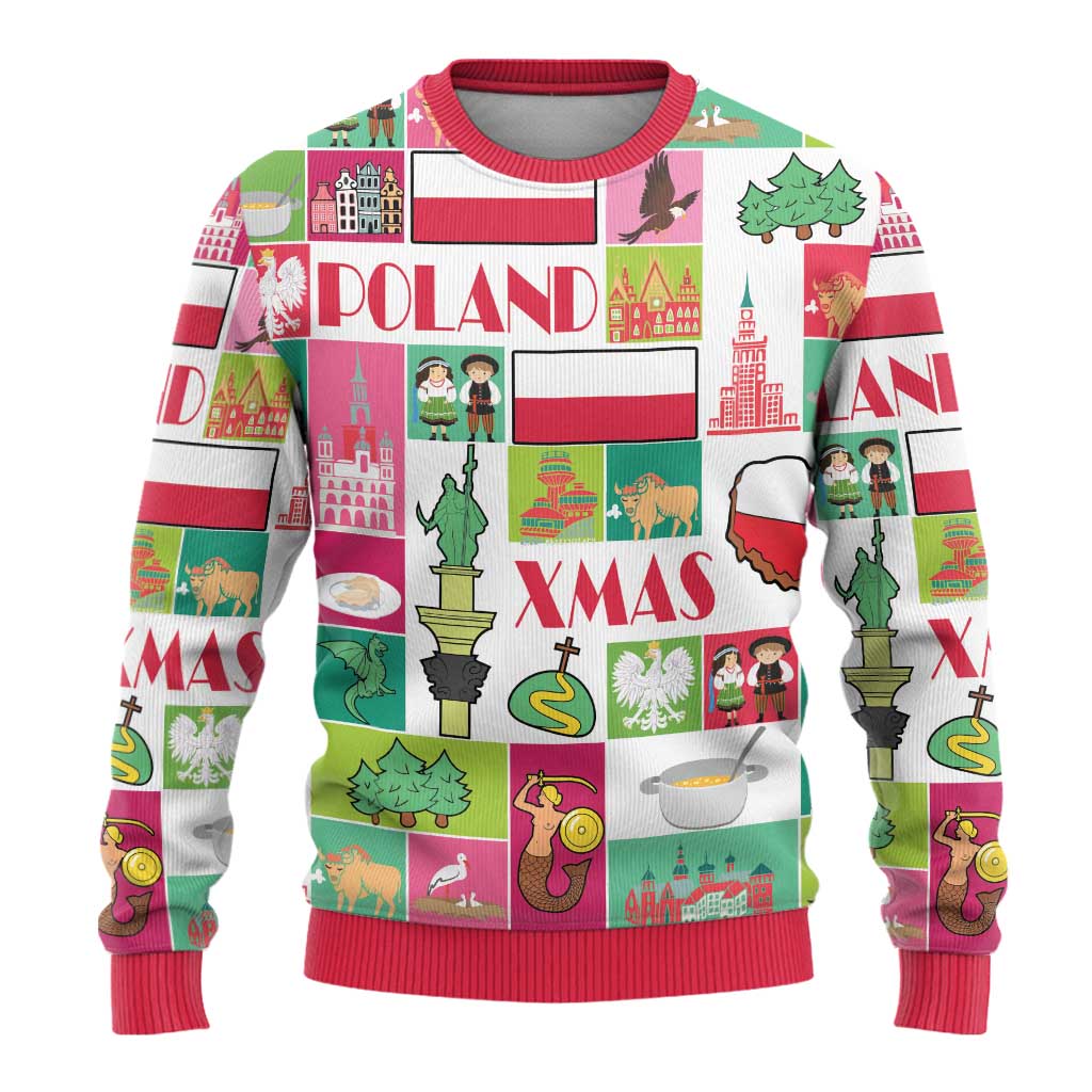 Wesolych Swiat Merry Christmas Polish Ugly Christmas Sweater Poland Xmas - Wonder Print Shop