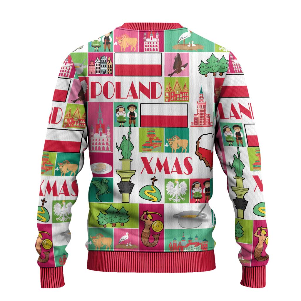 Wesolych Swiat Merry Christmas Polish Ugly Christmas Sweater Poland Xmas - Wonder Print Shop