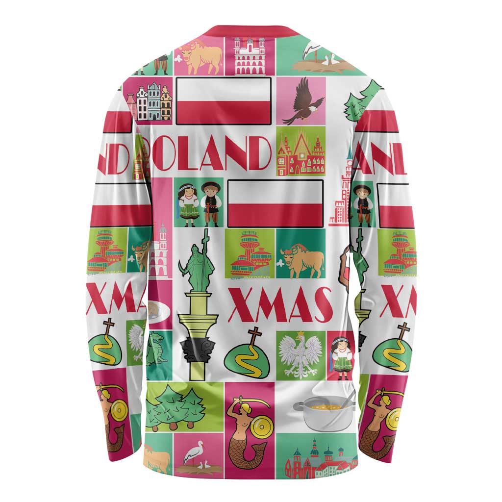Wesolych Swiat Merry Christmas Polish Long Sleeve Shirt Poland Xmas - Wonder Print Shop