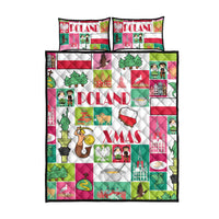 Wesolych Swiat Merry Christmas Polish Quilt Bed Set Poland Xmas - Wonder Print Shop