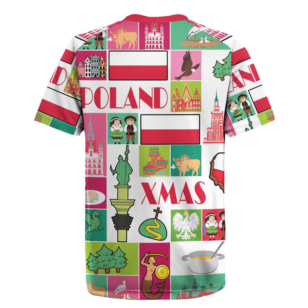 Wesolych Swiat Merry Christmas Polish Rugby Jersey Poland Xmas - Wonder Print Shop