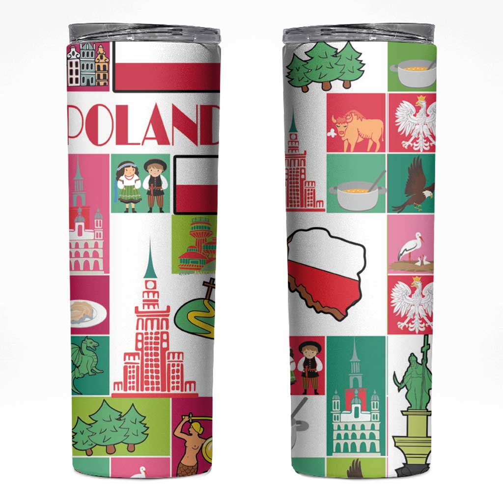Wesolych Swiat Merry Christmas Polish Skinny Tumbler Poland Xmas - Wonder Print Shop