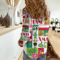 Wesolych Swiat Merry Christmas Polish Women Casual Shirt Poland Xmas - Wonder Print Shop