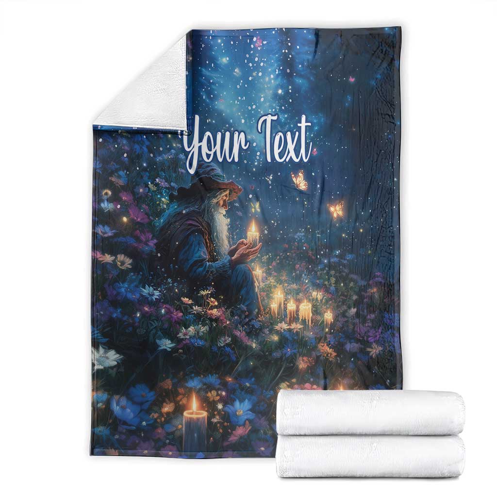 Personalized Iceland Yule Lads Christmas Blanket Merry Kertasnikir Under Vibrant Flowers