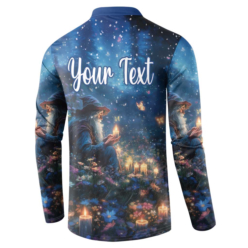 Personalized Iceland Yule Lads Christmas Button Sweatshirt Merry Kertasnikir Under Vibrant Flowers - Wonder Print Shop