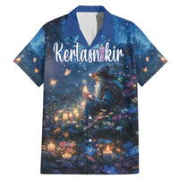 Personalized Iceland Yule Lads Christmas Family Matching Mermaid Dress and Hawaiian Shirt Merry Kertasnikir Under Vibrant Flowers - Wonder Print Shop