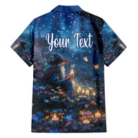 Personalized Iceland Yule Lads Christmas Hawaiian Shirt Merry Kertasnikir Under Vibrant Flowers - Wonder Print Shop