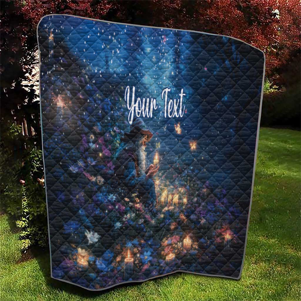 Personalized Iceland Yule Lads Christmas Quilt Merry Kertasnikir Under Vibrant Flowers - Wonder Print Shop