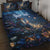Personalized Iceland Yule Lads Christmas Quilt Bed Set Merry Kertasnikir Under Vibrant Flowers - Wonder Print Shop